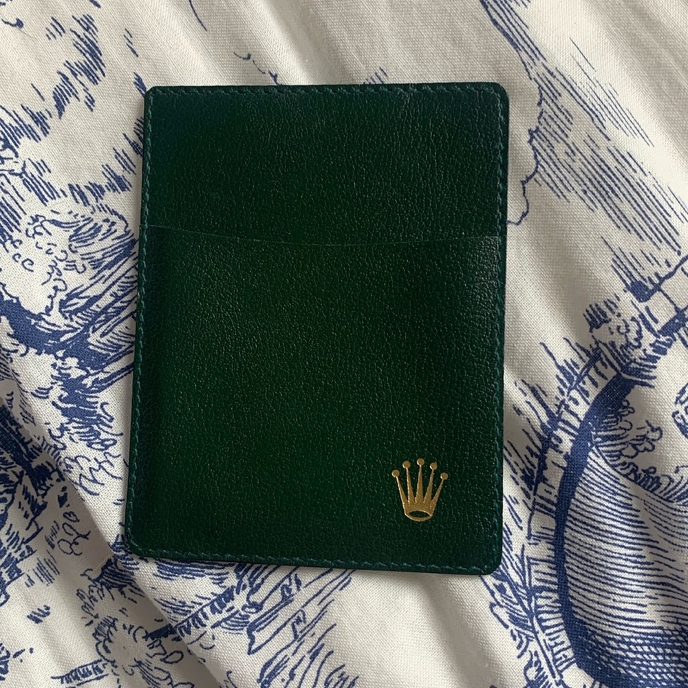Rolex warranty holder